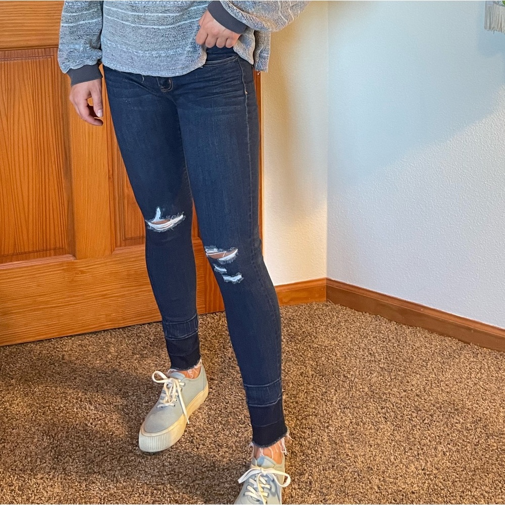 American Eagle - Jeggings - ripped